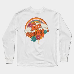 Retro Rainbow - Boz Scaggs Long Sleeve T-Shirt